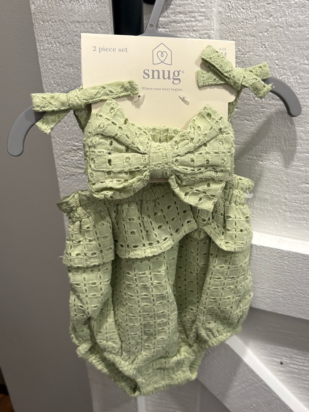 Baby Romper with matching headband